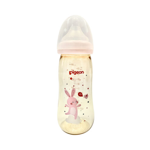 Bình sữa PPSU PLUS 330ML - Thỏ hồng